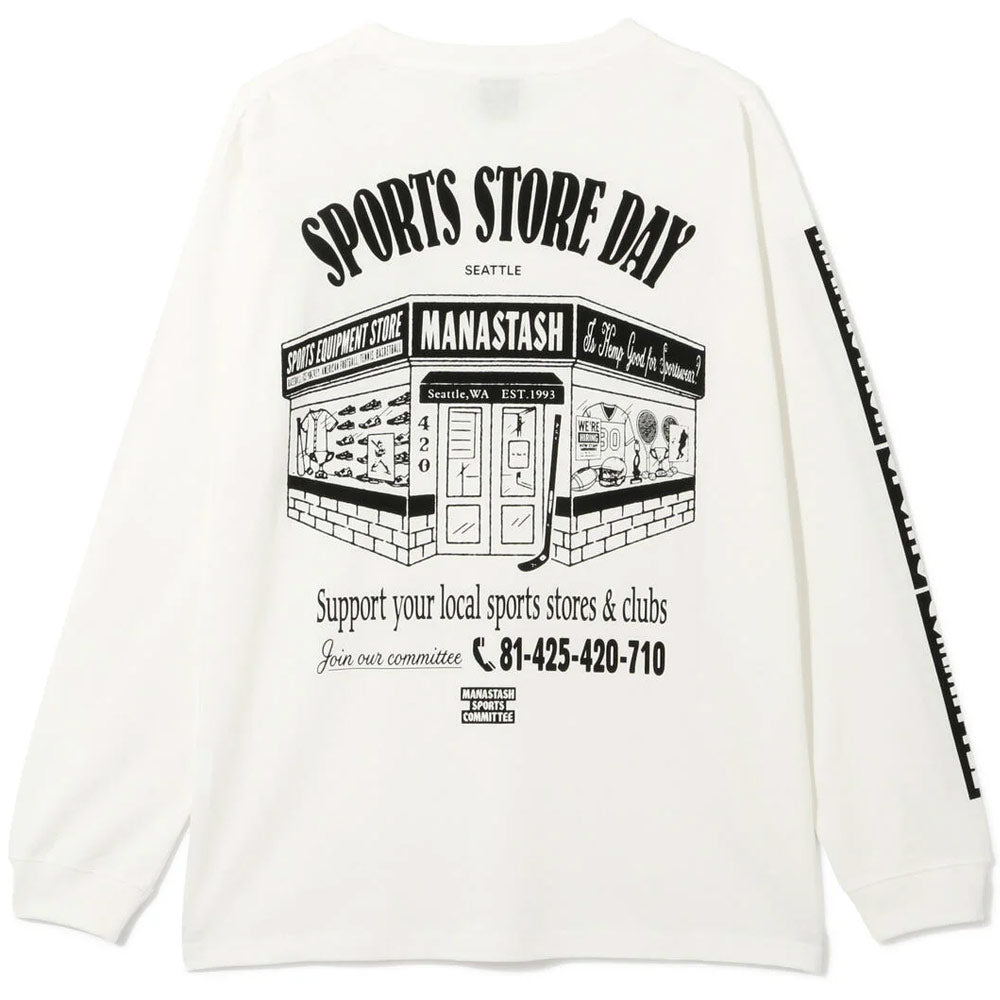 Citee L/S Tee Ssd 'White'