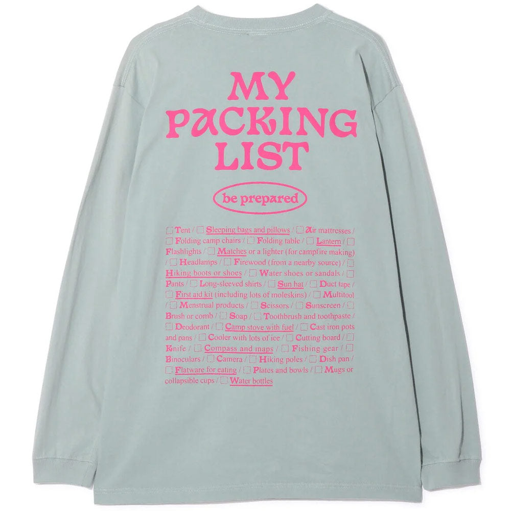 L/S Tee Be Prepared 'Sage'