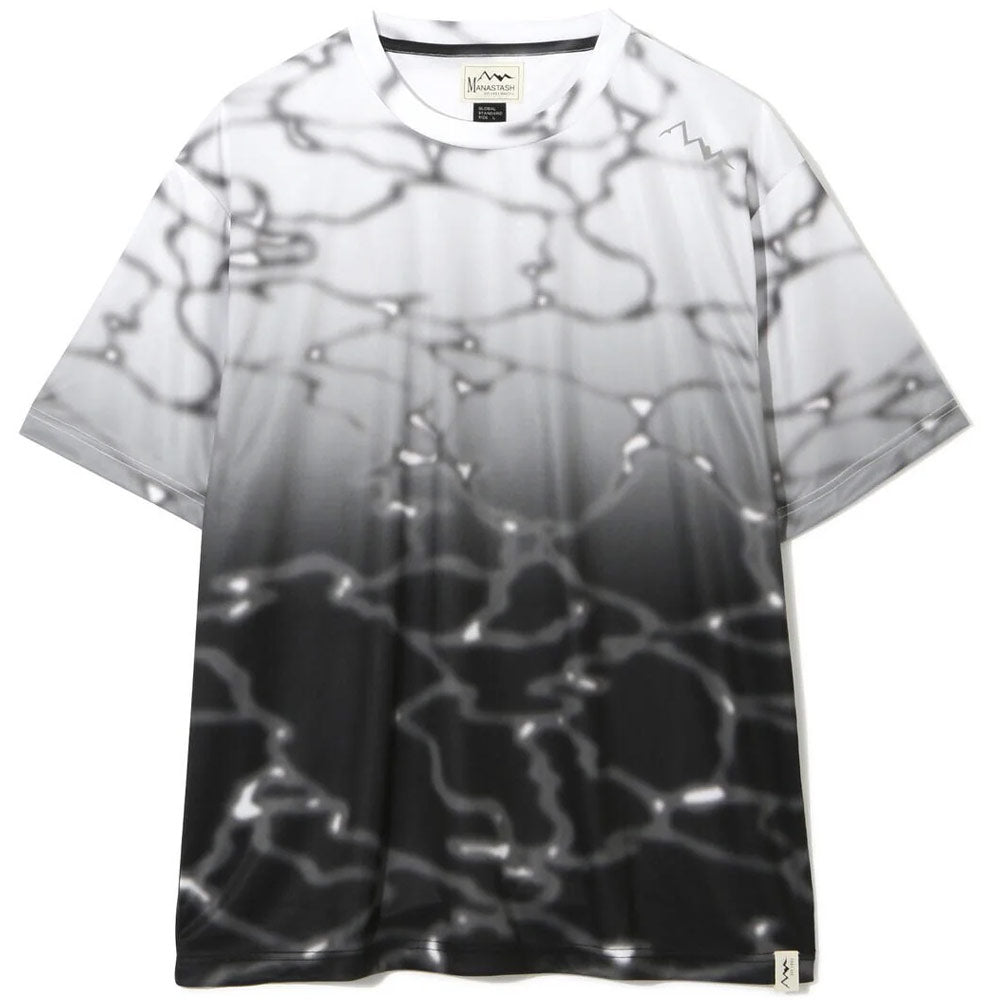Lithium Tie Dye Top 'Black'