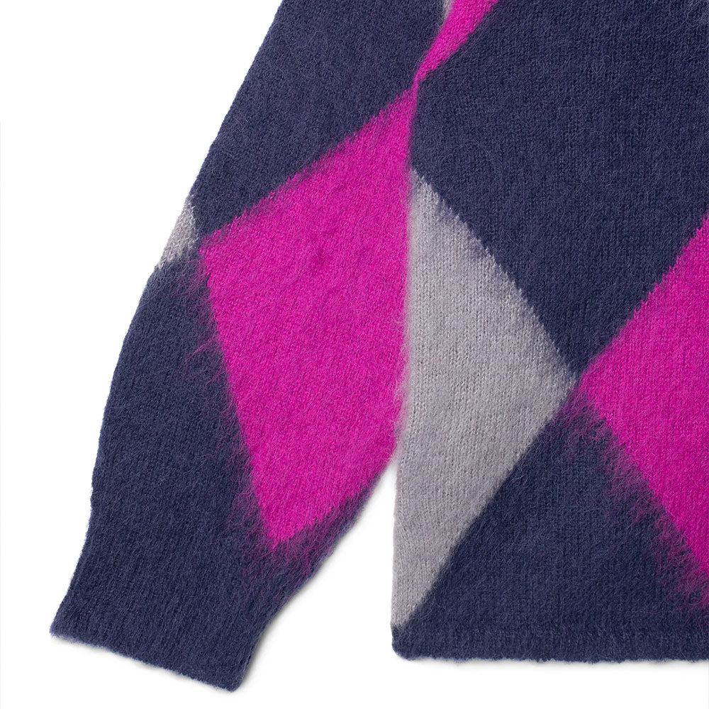 Aberdeen Kurtigan Argyle Cardigan 'Navy'
