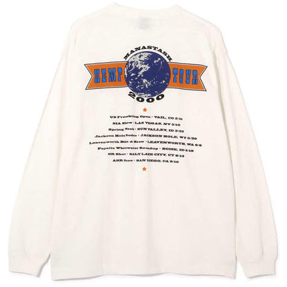 Hemp Long Sleeve Tee Hemp Tour 2000 'White'
