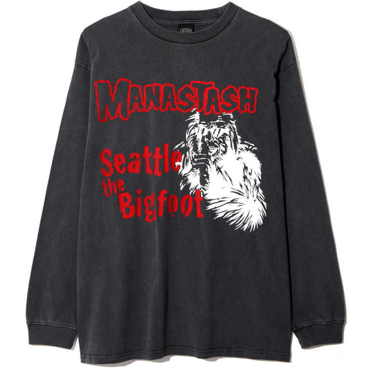 Pumice Long Sleeve Tee Big Foot 'Black'