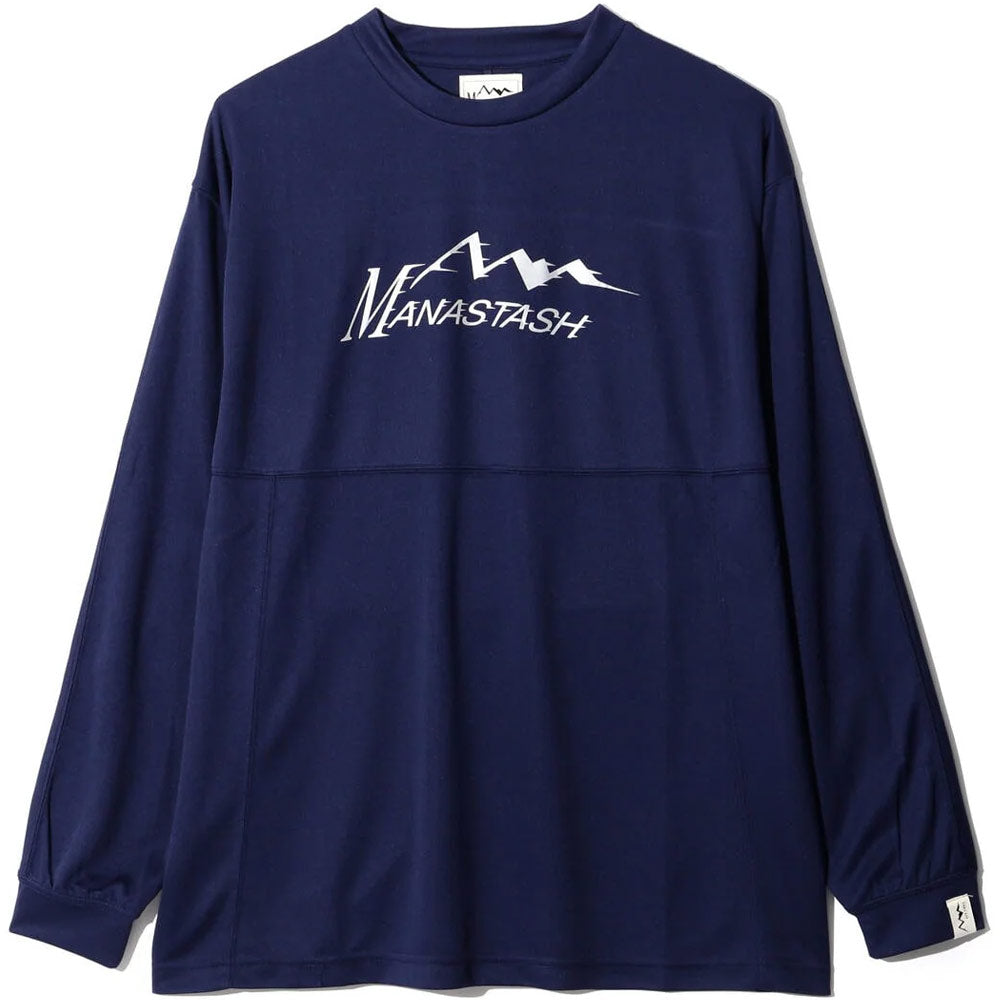 Ref. Logo Tech L/S Top 'Navy'