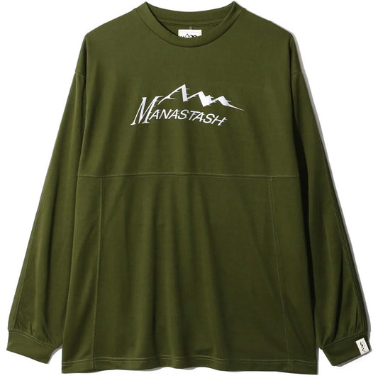 Ref. Logo Tech L/S Top 'Green'