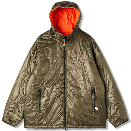 Y2K Reversible Hoodie '22 'Olive'